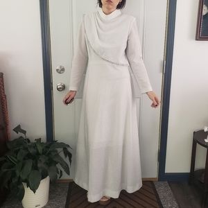 Vintage 60s/70s Miss‎ Rubette Silver Evening Dress
